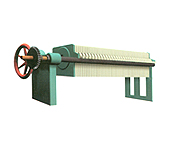 手動(dòng)壓緊板框式過濾機(jī)